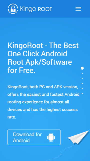 Root HTC with KingoRoot apk, without connecting to PC